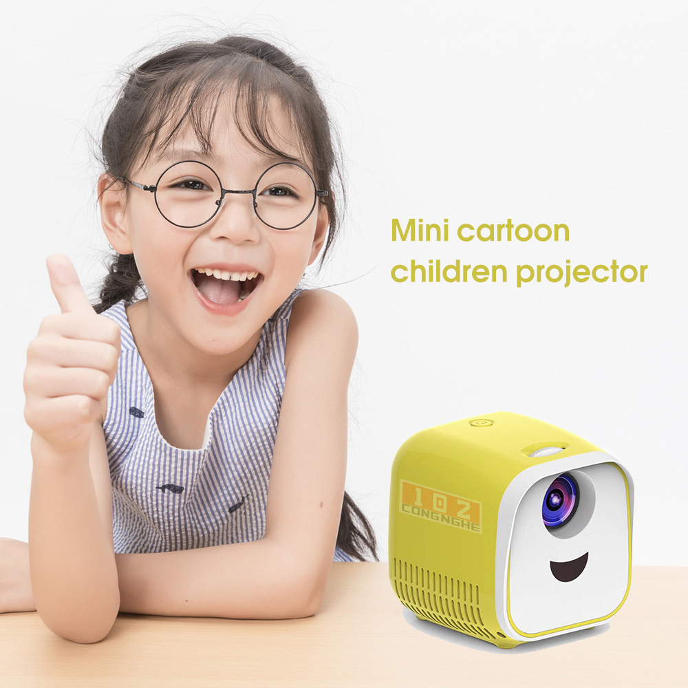 Máy chiếu mini LED HiBeamer L1 cho trẻ em 480x320p