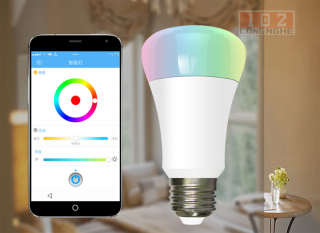 Bóng đèn Led thông minh Wifi điều khiển từ xa, thay đổi màu sắc ánh sáng tùy ý