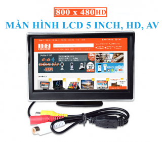 Màn hình LCD 5 Inch HD kết nối AV dành cho ô tô