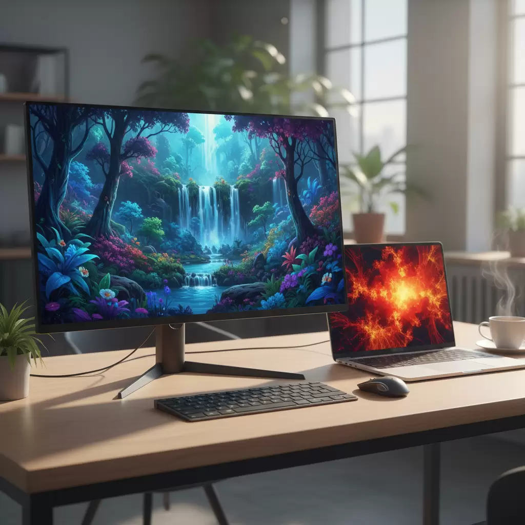 gemini_image_1768836060 Công nghệ màn hình LCD hiện diện phổ biến trên các thiết bị điện tử hiện nay