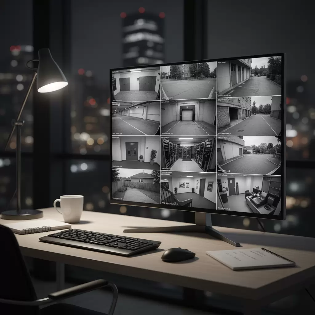 Sắp xếp bố cục khung hình camera khoa học giúp người dùng dễ dàng theo dõi mọi ngóc ngách