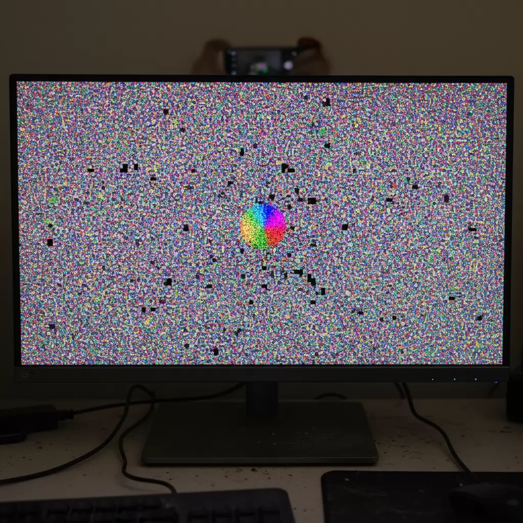 gemini_image_1768840047 Sử dụng các video màu sắc chuyển động nhanh để khắc phục hiện tượng lưu ảnh