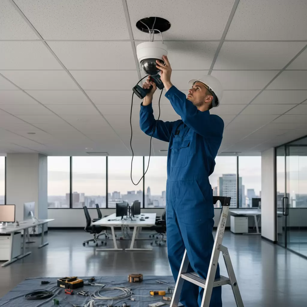 gemini_image_1768840676-1 Lắp đặt camera đúng vị trí giúp tối ưu hóa vùng quan sát và độ ổn định tín hiệu