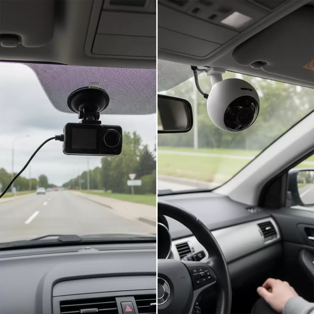 Sự khác biệt cơ bản giữa camera hành trình và camera giám sát trong xe