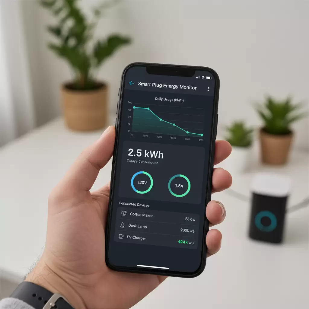 Theo dõi và quản lý lượng điện tiêu thụ chi tiết thông qua ứng dụng di động