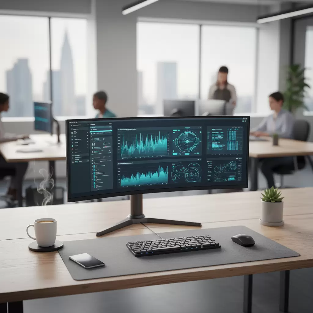 Lựa chọn màn hình phù hợp giúp nâng cao hiệu quả công việc văn phòng